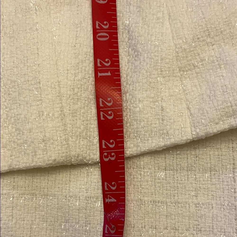 Worthington Cream Textured suit jacket size 10 skirt size 8 - Picture 9 of 15